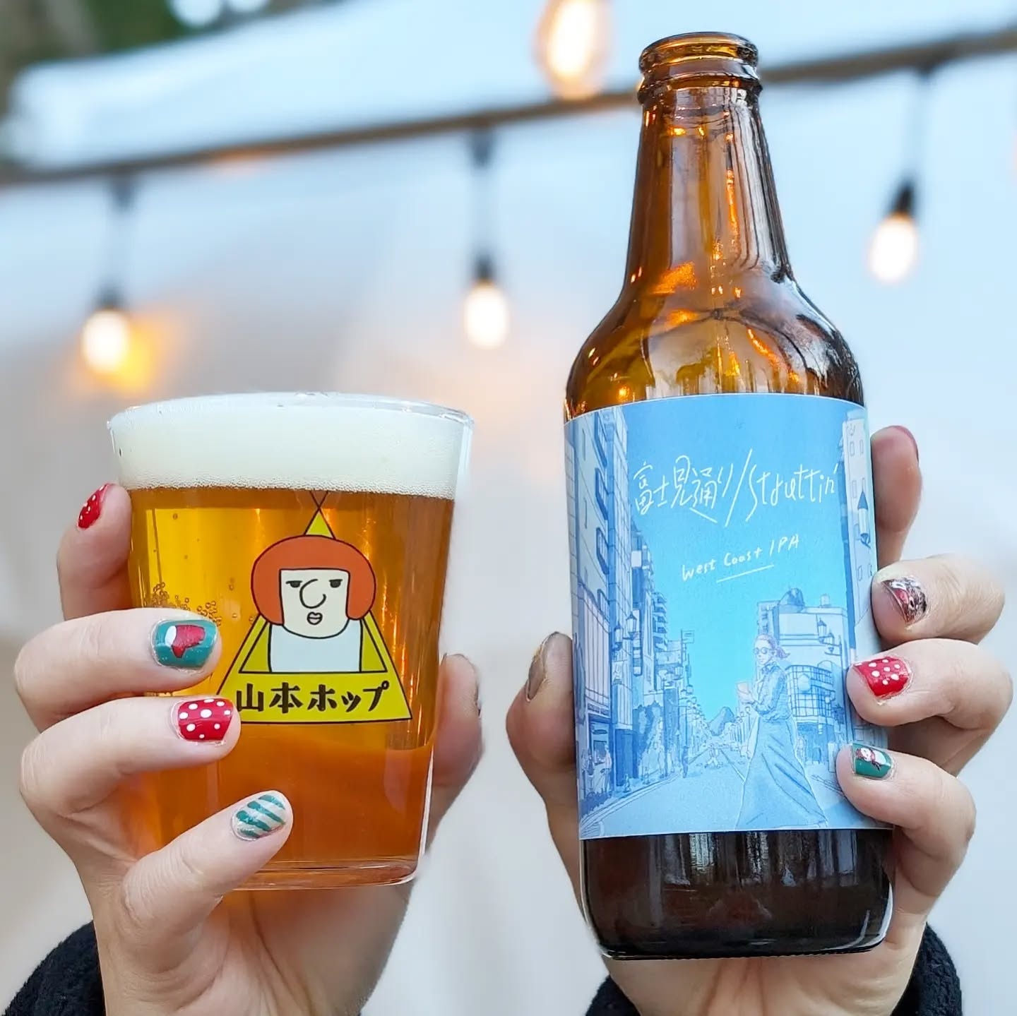 山本ホップが頂いたKUNITACHI BREWERYの「富士見通りStruttin’ West Coast IPA」