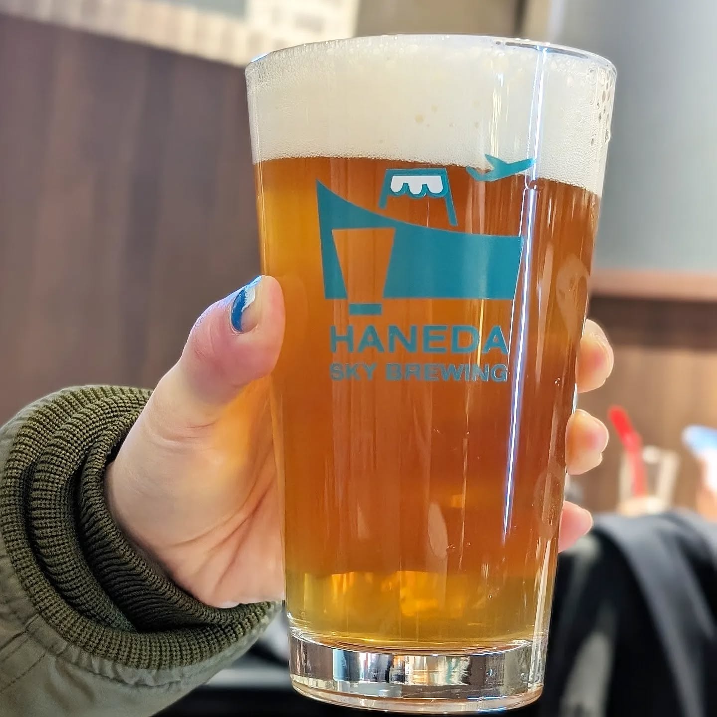 山本ホップが頂いたHaneda sky brewingの「天空 〜Tenku〜 IPA」