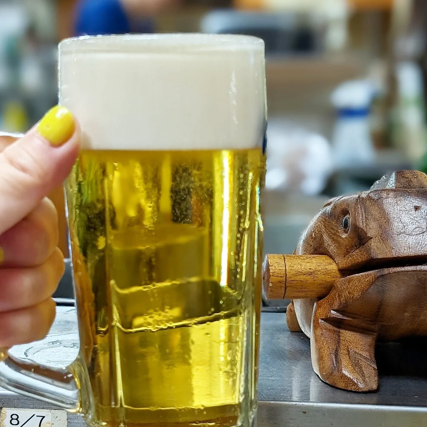 山本ホップが頂いたアサヒビールの「アサヒスーパードライ」