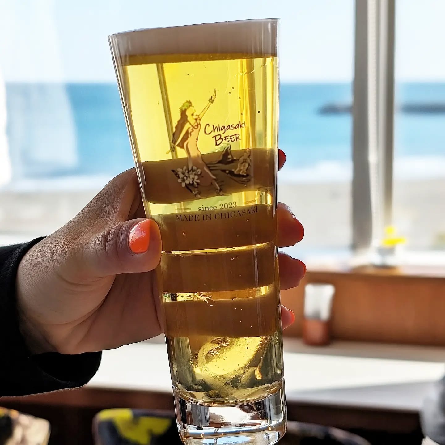 山本ホップが頂いた茅ヶ崎ビールの「ラガー」