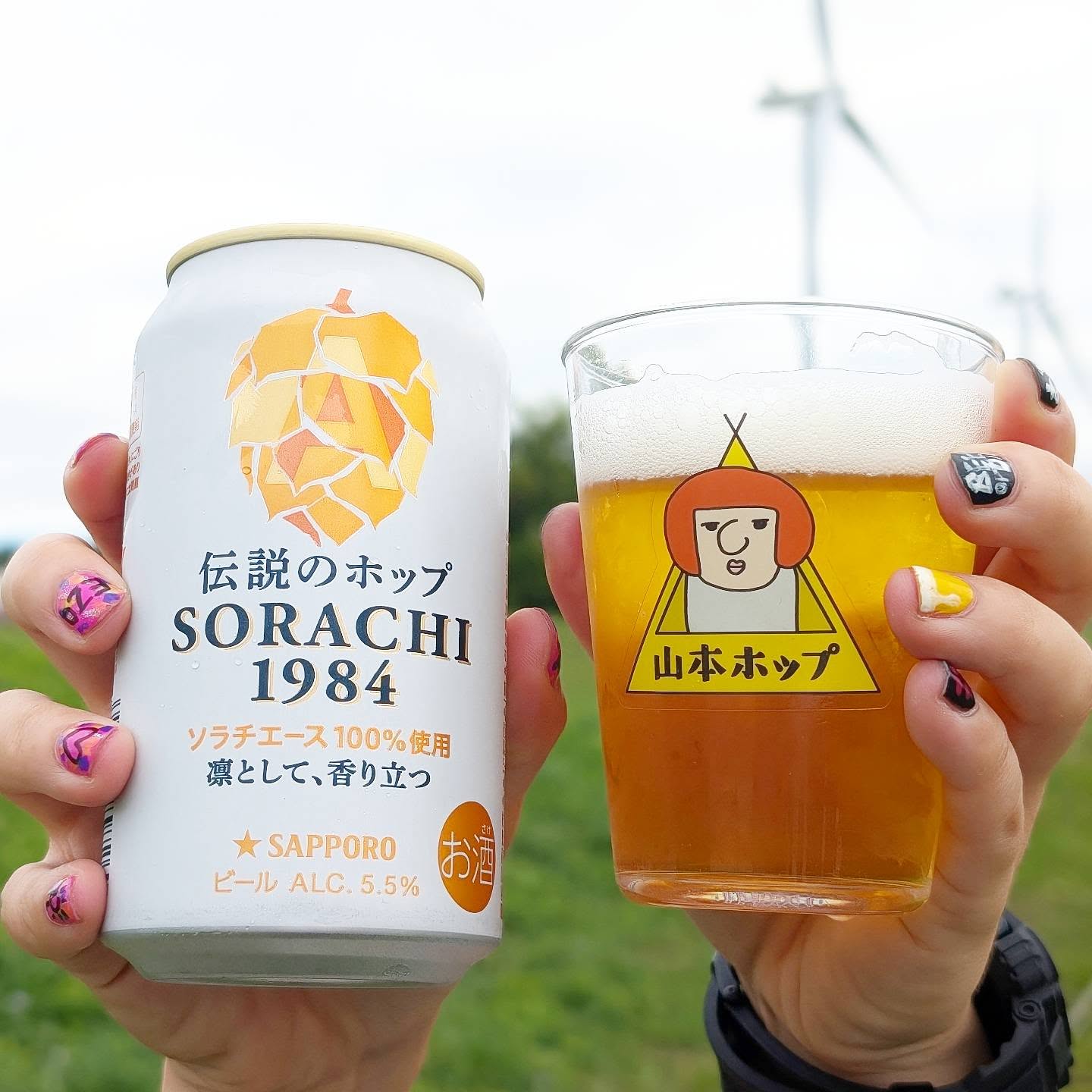 山本ホップが頂いたサッポロビールの「伝説のホップ SORACHI1984」