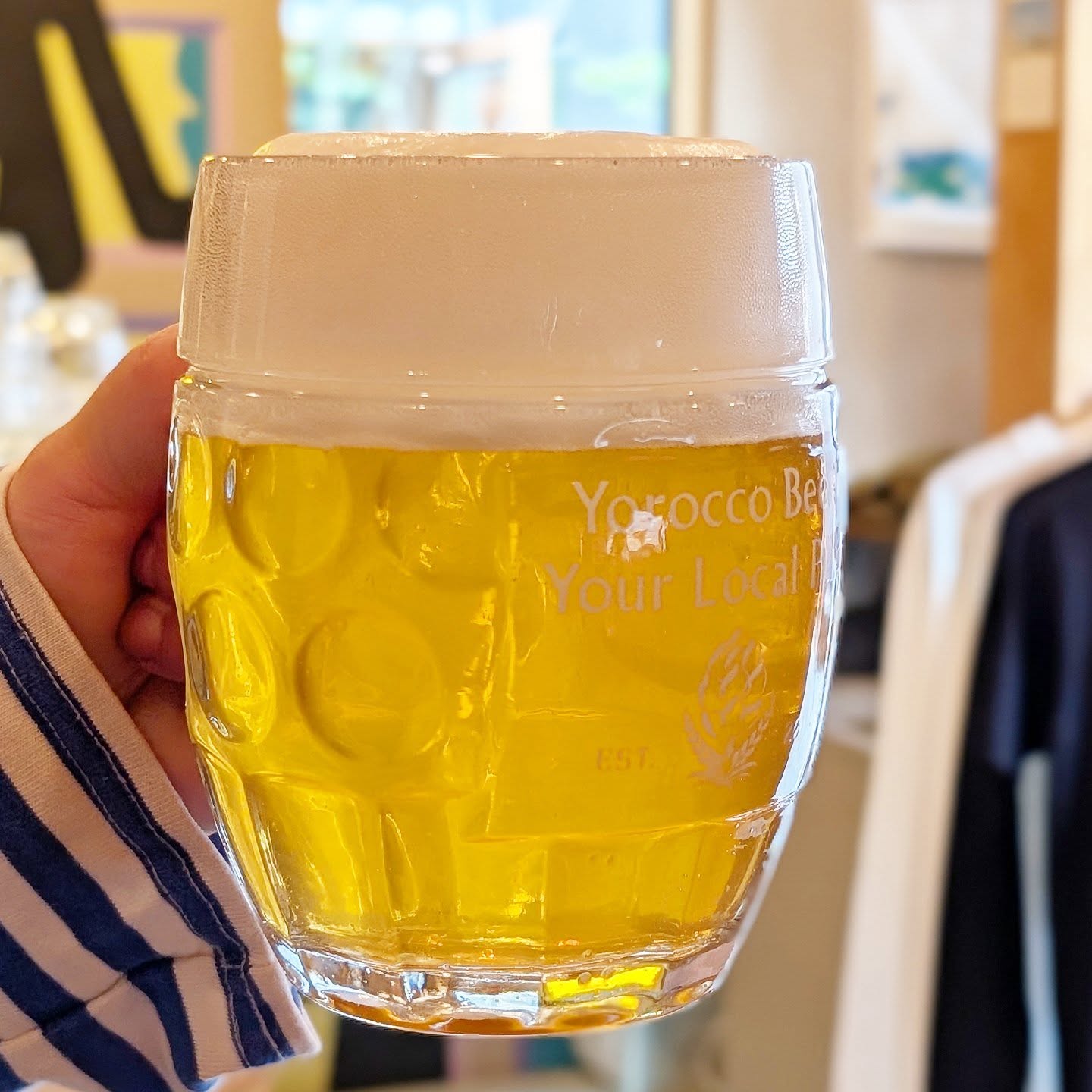 山本ホップが頂いたYOROCCO BEERの「LIBERATION PILS」
