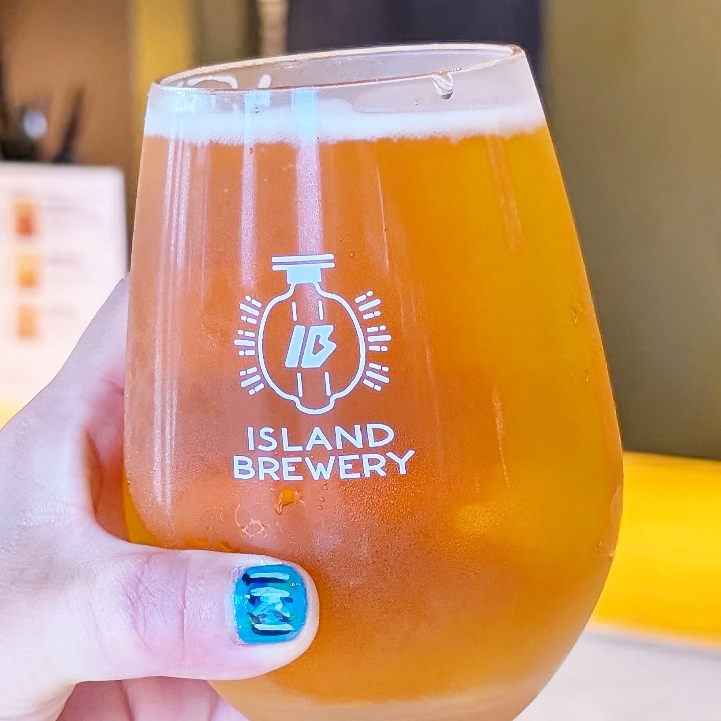 山本ホップが頂いたISLAND BREWERYの「YUZU-GOSHO ALE」